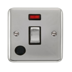 DPCH523BK Deco Plus 20A Ingot DP Switch With Neon
