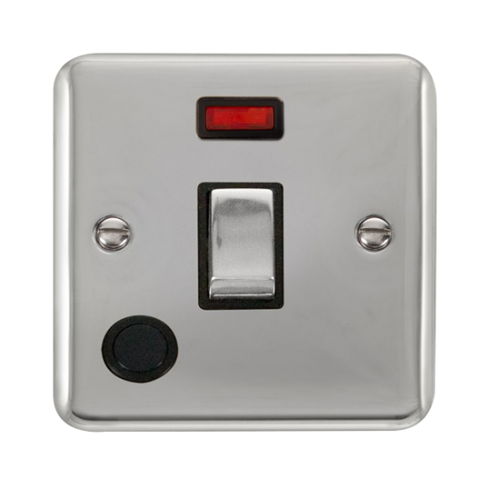 DPCH523BK Deco Plus 20A Ingot DP Switch With Neon