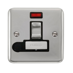 DPCH552BK Deco Plus 13A Ingot DP Switched Fused Co