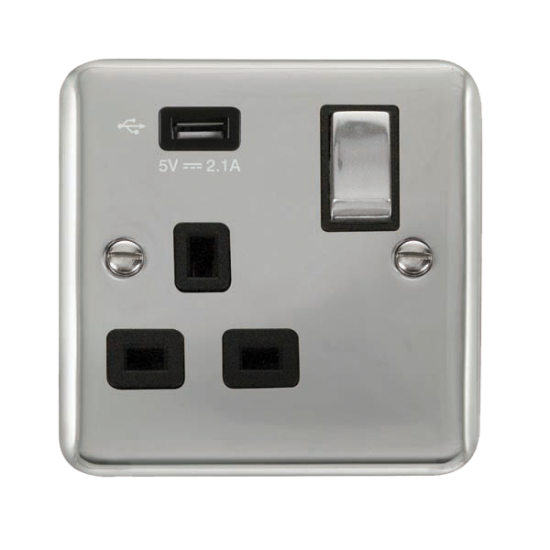 DPCH571UBK Deco Plus 1G SKT USB 2.1A DP