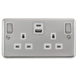 DPCH586WH Deco Plus 2G 13A SW SKT 4.2A A&C USB ING