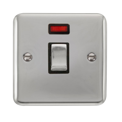 DPCH723BK Deco Plus 20A Ingot DP Switch With Neon