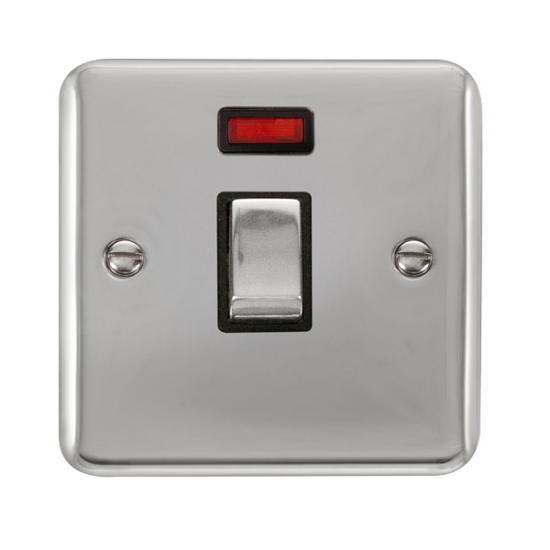 DPCH723BK Deco Plus 20A Ingot DP Switch With Neon