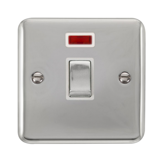 DPCH723WH Deco Plus 20A Ingot DP Switch With Neon