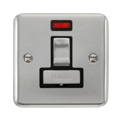 DPCH752BK Deco Plus 13A Ingot DP Switched Fused Co