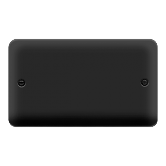 DPMB061 Deco Plus 2 GANG BLANK PLATE MB