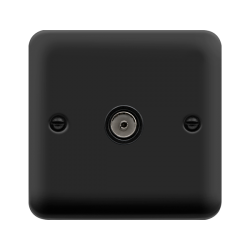 DPMB065BK Deco Plus NISO COAX SKT SINGLE MB