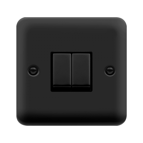 DPMB412BK Deco Plus 10A 2G 2WAY SW MB