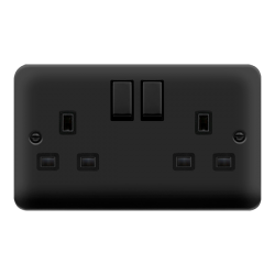 DPMB536BK Deco Plus 2G 13A DP SW SKT MB