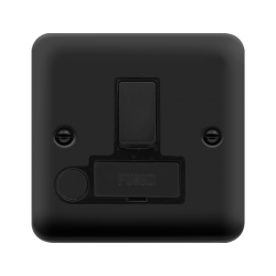 DPMB551BK Deco Plus 13A FCU SW & FO MB