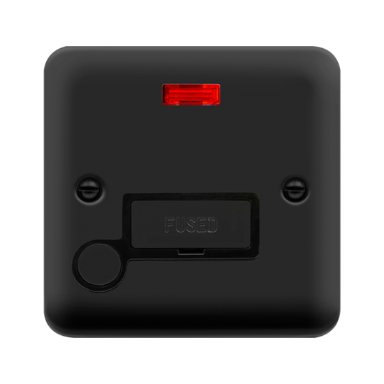 DPMB553BK Deco Plus 13A FCU FO & N MB