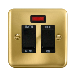 DPSB024BK Deco Plus 20A DP Sink/Bath Switch With N