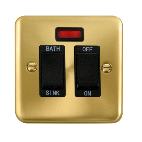DPSB024BK Deco Plus 20A DP Sink/Bath Switch With N