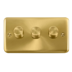 DPSB153 Deco Plus 3 Gang 2 Way 400Va Dimmer Switch