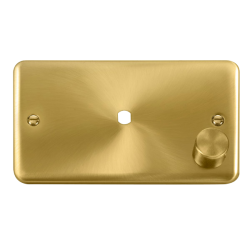 DPSB185 Deco Plus 2 Gang Dimmer Plate & Knob (630W