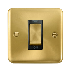 DPSB500BK Deco Plus 45A Ingot 1 Gang DP Switch