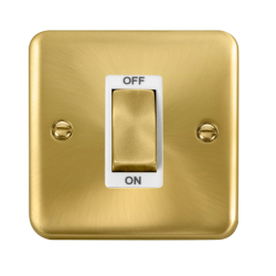 DPSB500WH Deco Plus 45A Ingot 1 Gang DP Switch