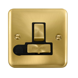 DPSB551BK Deco Plus 13A Ingot DP Switched Fused Co