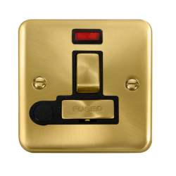 DPSB552BK Deco Plus 13A Ingot DP Switched Fused Co