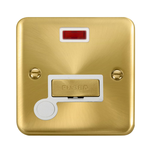 DPSB553WH Deco Plus 13A Ingot Fused Connection Uni