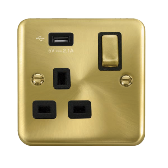 DPSB571UBK Deco Plus 1G SKT USB 2.1A DP