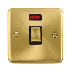 DPSB723BK Deco Plus 20A Ingot DP Switch With Neon