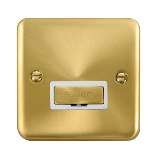 DPSB750WH Deco Plus 13A Ingot Fused Connection Uni