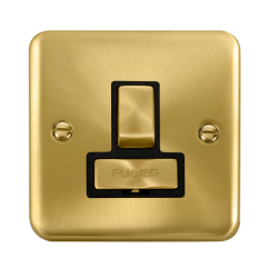 DPSB751BK Deco Plus 13A Ingot DP Switched Fused Co