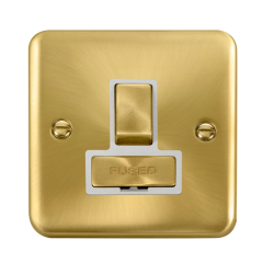 DPSB751WH Deco Plus 13A Ingot DP Switched Fused Co