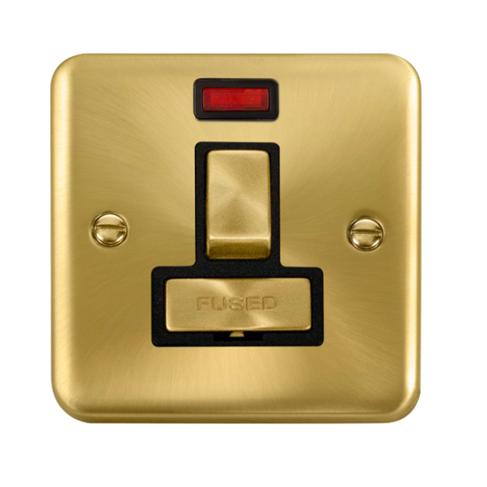 DPSB752BK Deco Plus 13A Ingot DP Switched Fused Co