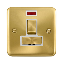 DPSB752WH Deco Plus 13A Ingot DP Switched Fused Co