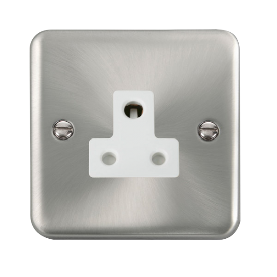 DPSC038WH Deco Plus 5A Round Pin Socket