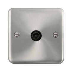 DPSC065BK Deco Plus Single Coaxial Outlet