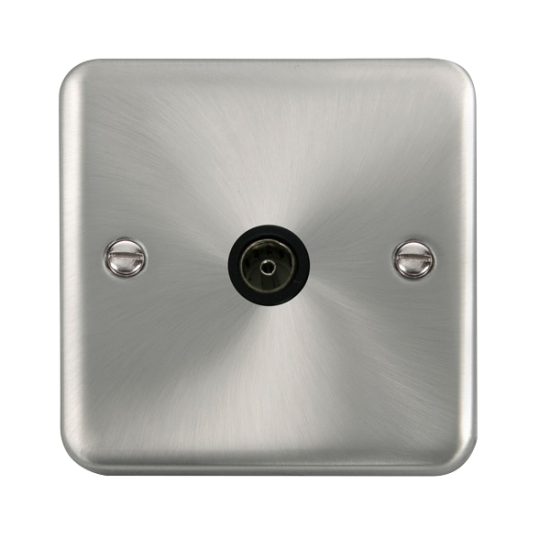 DPSC065BK Deco Plus Single Coaxial Outlet