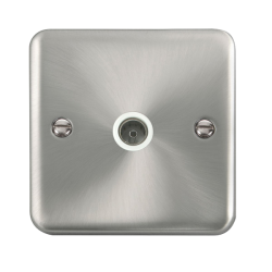 DPSC065WH Deco Plus Single Coaxial Outlet
