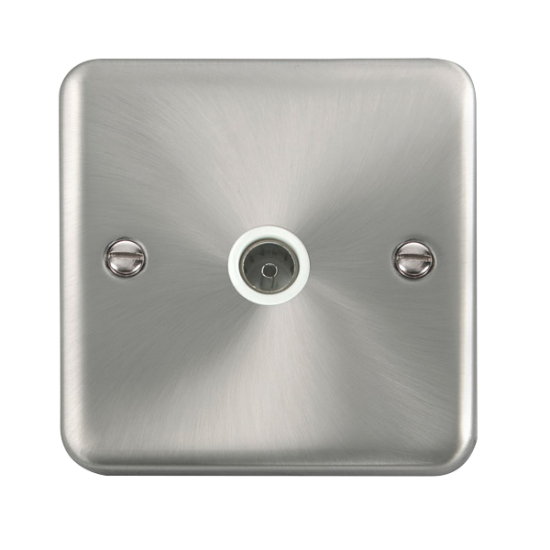 DPSC065WH Deco Plus Single Coaxial Outlet