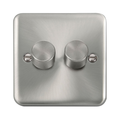 DPSC152 Deco Plus 2 Gang 2 Way 400Va Dimmer Switch