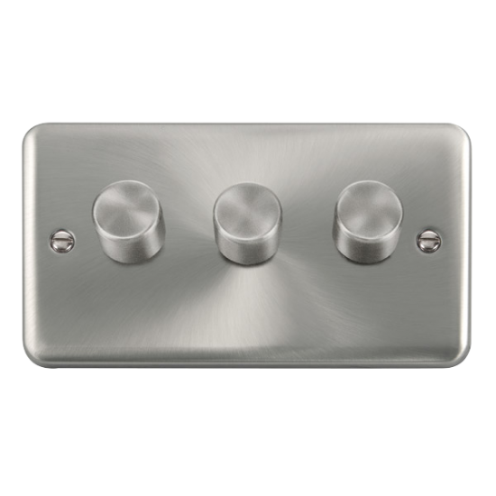 DPSC153 Deco Plus 3 Gang 2 Way 400Va Dimmer Switch