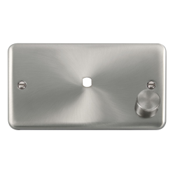 DPSC185 Deco Plus 2 Gang Dimmer Plate & Knob (630W