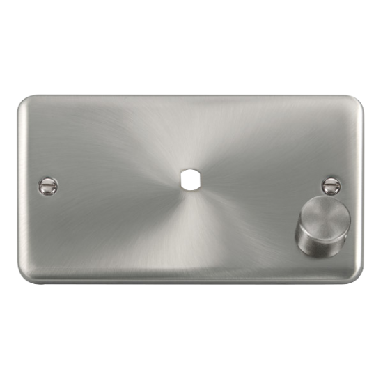 DPSC185 Deco Plus 2 Gang Dimmer Plate & Knob (630W