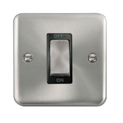 DPSC500BK Deco Plus 45A Ingot 1 Gang DP Switch