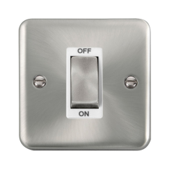 DPSC500WH Deco Plus 45A Ingot 1 Gang DP Switch