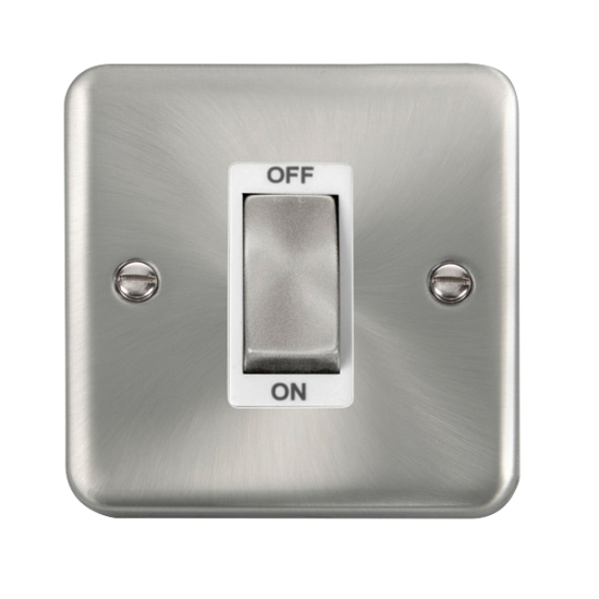 DPSC500WH Deco Plus 45A Ingot 1 Gang DP Switch