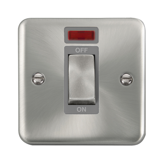 DPSC501GY Deco Plus 50A Ingot 1 Gang Double Pole P