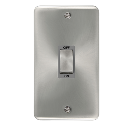 DPSC502GY Deco Plus 50A Ingot 2 Gang (Vertica) Dou