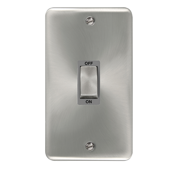 DPSC502GY Deco Plus 50A Ingot 2 Gang (Vertica) Dou