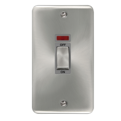 DPSC503GY Deco Plus 50A Ingot 2 Gang (Vertica) Dou