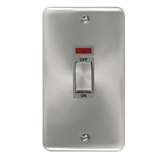 DPSC503GY Deco Plus 50A Ingot 2 Gang (Vertica) Dou