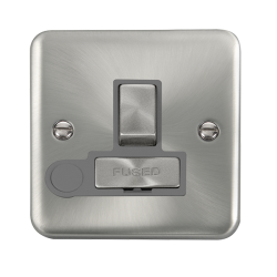 DPSC551GY Deco Plus 13A Ingot Double Pole Switched