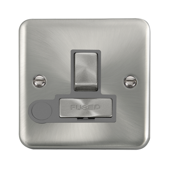 DPSC551GY Deco Plus 13A Ingot Double Pole Switched